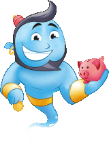 The Broadband Genie logo is a smiling genie