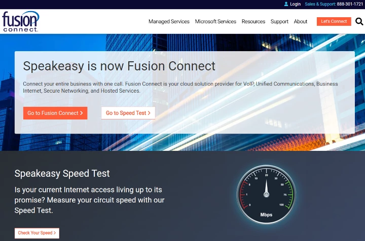 Speakeasy is part of Fusion Connect